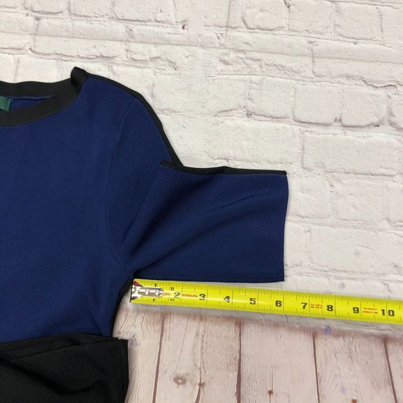 Lauren Ralph Lauren Women Viscose Blend Fitted Bodycon Dress Size Medium M115 -8 - Picture 5 of 13